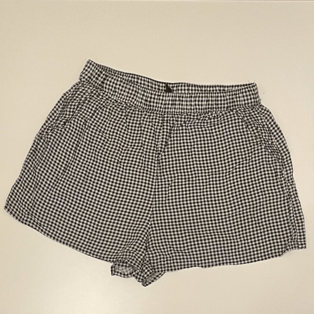 HM Checkered Loose Flowy Shorts